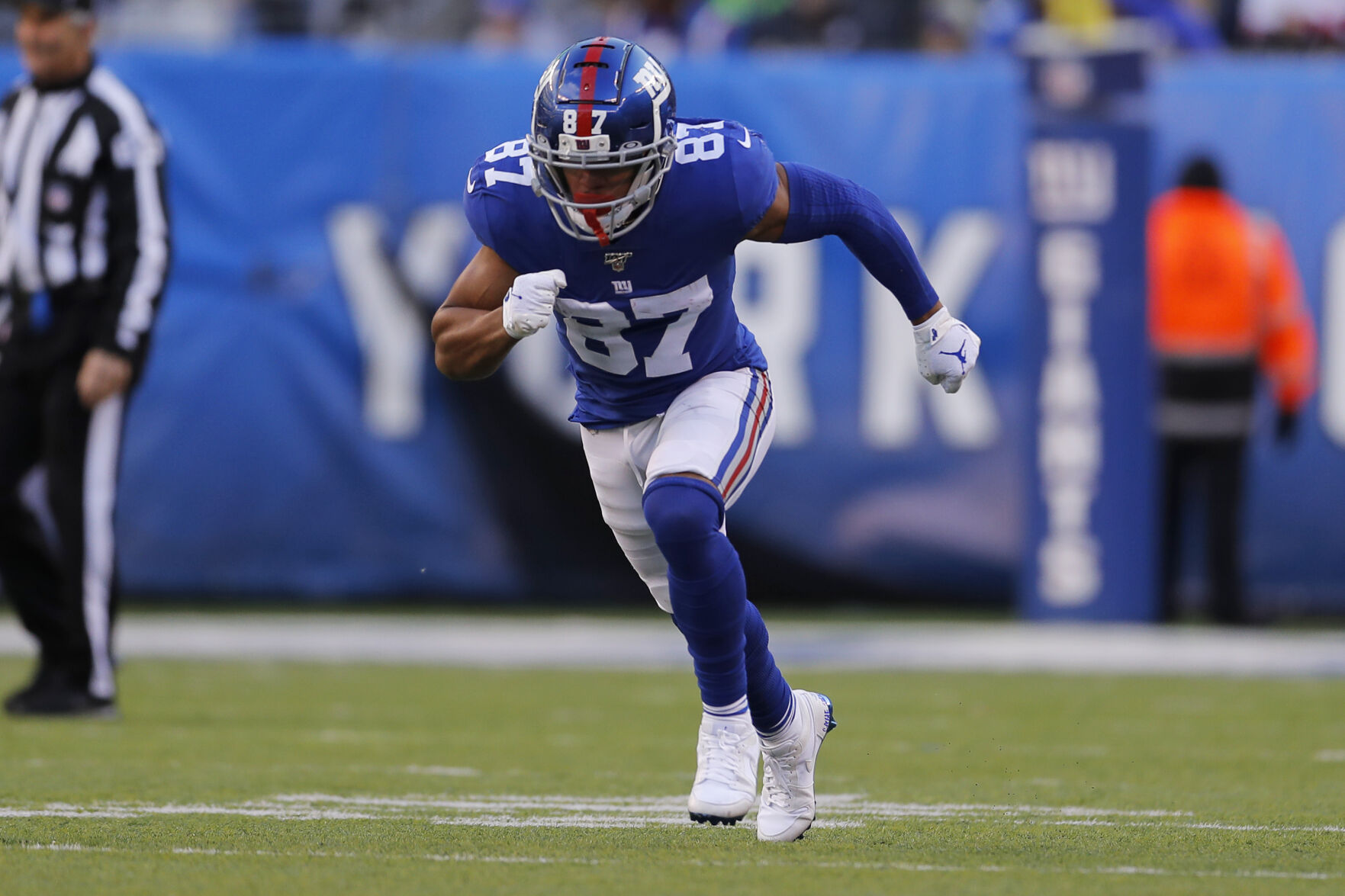 New York Giants wide receiver Sterling Shepard (OKC Heritage Hall HS)